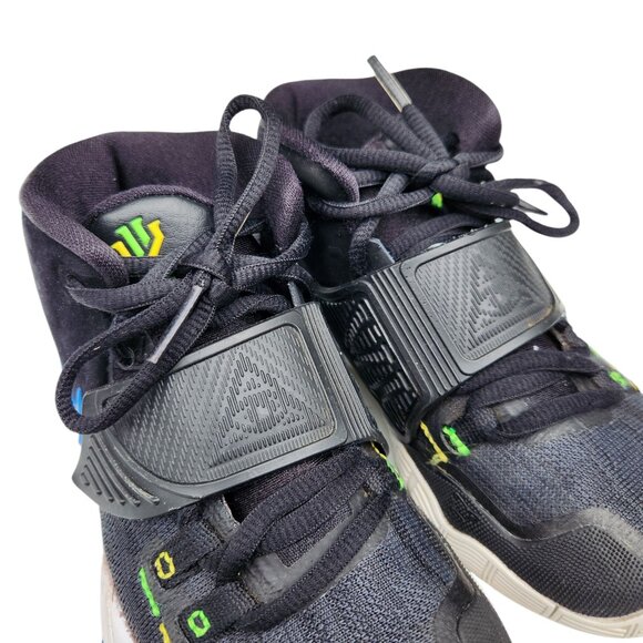 Nike Kyrie 6 Shutter Shades PS Black Soar Dynamic Yellow BQ5600-004 Sneakers 11C - Picture 5 of 13